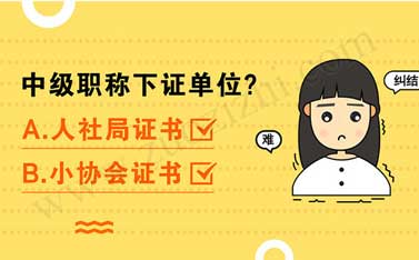 建筑中级职称证书是什么单位颁发的 申请中级职称条件