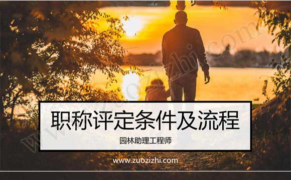 园林助理工程师 职称评定条件及流程