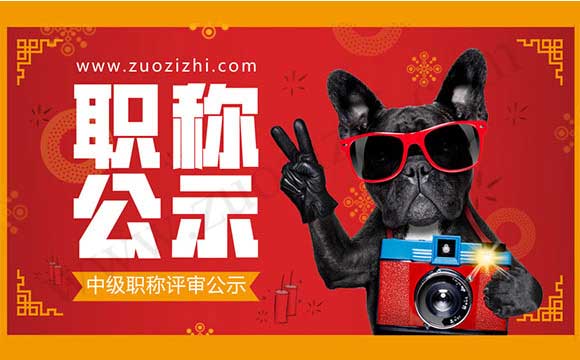 中级职称评审公示 职称评审公示