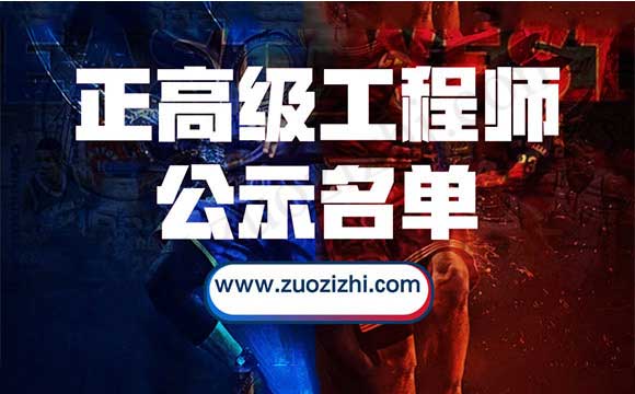 正高级工程师通过名单 正高级工程师公示名单