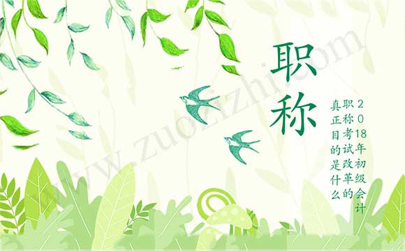 2018年初级会计职称评审改革的真正目的是什么 2018河北初级会计师改革难度会加大吗
