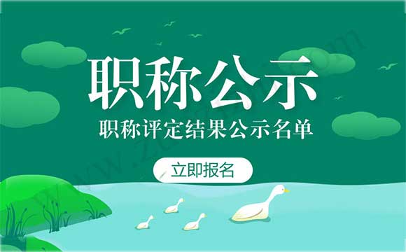 工程师职称评定结果 职称公示名单