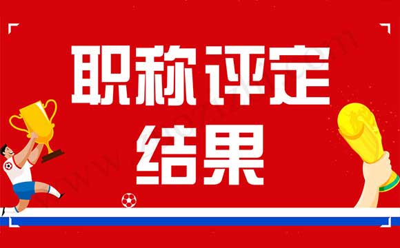 职称代评结果 职称申请结果