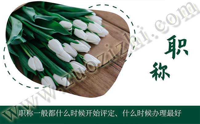 职称一般都什么时候开始评定 职称什么时候办理比较好