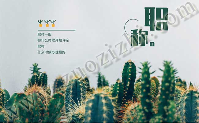 职称什么时候办理比较好 职称办理流程