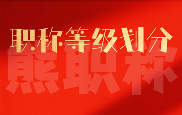 职称等级划分 职称等级划分