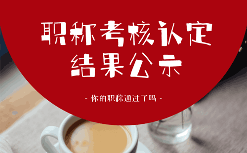 职称考核认定结果公示 职称考核认定结果公示