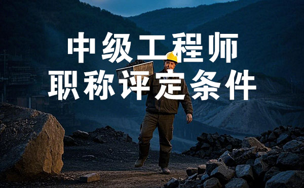 中级工程师职称评定条件 邯郸煤炭矿山中级工程师职称评定条件