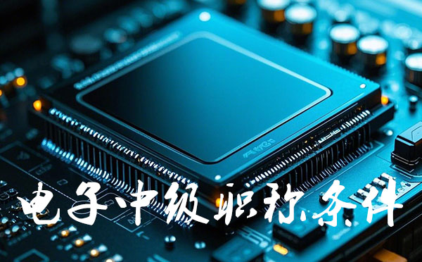 保定电子中级工程师职称报名要求 中级工程师职称报名时间