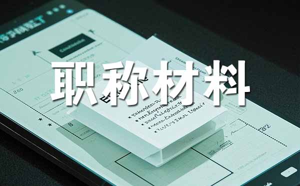 衡水中级职称评审需要准备哪些材料 中级职称评审需要准备哪些材料